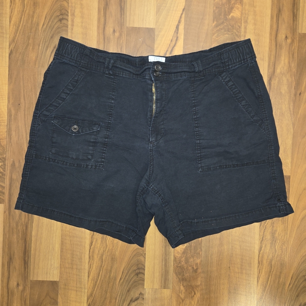 Black, size 18, Time and Tru